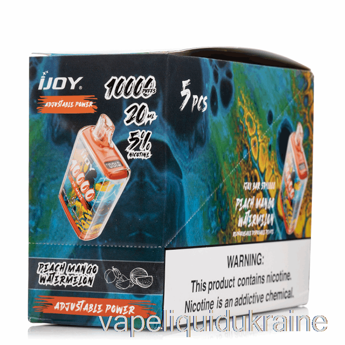 Vape Liquid Ukraine [5-Pack] iJoy Bar SD10000 Disposable